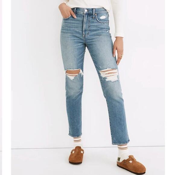 MADEWELL Jeans - The Perfect Vintage Jean in Denman Wash   Size 26 - Picture 3 of 15